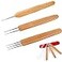AliLeader 05mm Dreadlock Crochet Needle for Interlocking Dreadlocks 3PcsSet