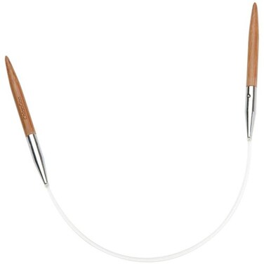 ChiaoGoo Circular 9 inch 23cm Bamboo Dark Patina Knitting Needle Size US 4 35mm 20094
