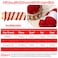 Amylove 6 Rolls Soft Velvet Chenille Yarn for Crocheting 1182 Yards Polyester Blanket Fuzzy Thick Yarn for DIY Knitting Bulky Weaving Crafts 197 yd 353 oz Each RollRed