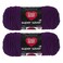 Red Heart Bulk Buy Super Saver 2Pack Dark Orchid 7 oz Each Skein