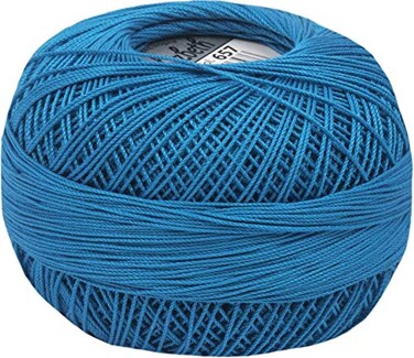 LIZBETH Handy Hands HH40657 Lizbeth Cordonnet Cotton Size 40 Ocean Turquoise Dark
