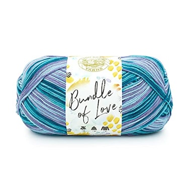 Lion Brand Yarn Bundle of Love Multicolor Baby Yarn for Knitting and Crochet 1 Pack Mermaid