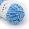 NICEEC 3 Skeins Soft Chenille Yarn Blanket Yarn for Knitting Fancy Yarn for Crochet Weaving DIY Craft Total Length 385m 393yds 350gBlue