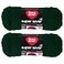 Red Heart Bulk Buy Super Saver 2pack Hunter Green 7 oz each skein