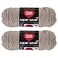 Red Heart Bulk Buy Super Saver 2Pack Oatmeal 7 oz Each Skein