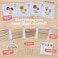 Kraftex Stamped Cross Stitch Kits for Beginners Flower Theme 675 Inch 4 Pack 1 x Embroidery Hoop Embroidery Needlepoint Patterns for Adults Includes Poppy Rose Sunflower and Pansy
