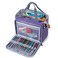 LUXJA Luxja Crochet Tote Bag Yarn Storage Bag for Small Unfinished Projects Crochet Hooks and Other Accessories Purple