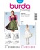 burdastyle Burda Sewing pattern 7057 Folklore Dress Young