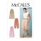 McCall Pattern Womens Loose Fit Capri Pants Sizes 614 Sewing Pattern