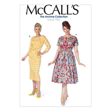 McCall s Butterick M7086RR0 Pattern Company M7086 MissesWomens Dresses Size RR
