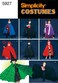 Simplicity Sewing Pattern 5927 Child Costumes A SML
