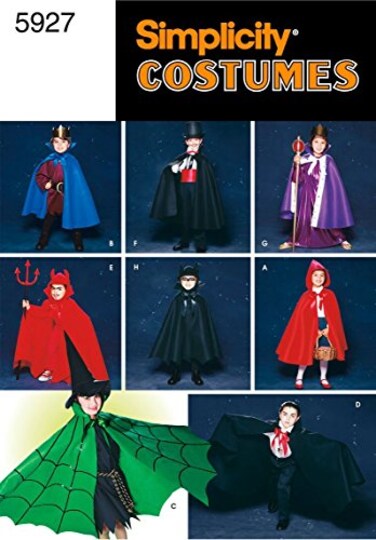 Simplicity Sewing Pattern 5927 Child Costumes A SML