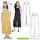 STYLEARC Style Arc Sewing Pattern Mildred Jumpsuit Sizes 0416