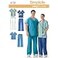 Simplicity Easy To Sew Men and Womens Scrubs Sewing Pattern Sizes XLXXXL