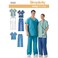 Simplicity Easy To Sew Men and Womens Scrubs Sewing Pattern Sizes XLXXXL