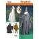 Simplicity 1582 Teens Mens and Womens Hooded Cape Costume Sewing Patterns Sizes XSXL