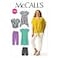 McCall's Patterns McCall Pattern Company M6971 Womens Top Tunic Dress Shorts and Pants Size RR 18W20W22W24W