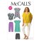 McCall's Patterns McCall Pattern Company M6971 Womens Top Tunic Dress Shorts and Pants Size RR 18W20W22W24W