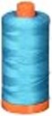 Aurifil A10502810 Solid 50wt 1422yds Turquoise Mako Cotton Thread