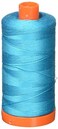 Aurifil A10502810 Solid 50wt 1422yds Turquoise Mako Cotton Thread