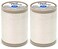 Coats &amp; 2Pack Coats Clark S9508010 Dual Duty XP Heavy Thread 125Yards Each Natural