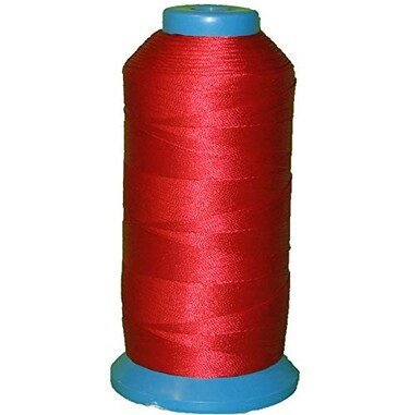 item4ever Bonded Nylon Sewing Thread V69 T70 1500yds for Outdoor Upholstery Red