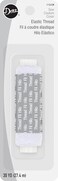 Dritz Elastic Sewing Thread 30Yards White