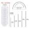 Ftyiwu Waxed Thread Upholstery Needle and Thread 32 Yards with 7PCS Hand Sewing Needles for Home Upholstery Carpet Canvas Repair Leather Sewing White