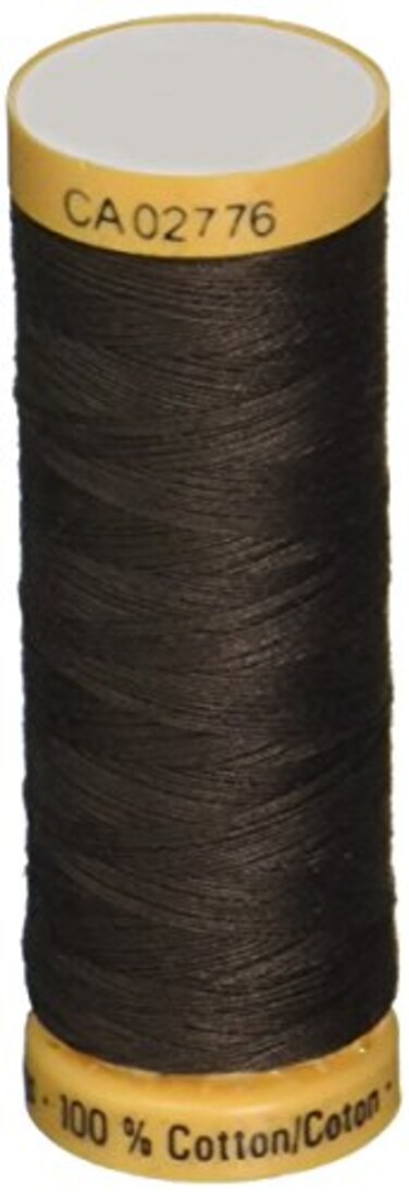 GÃ¼termann Gutermann 103C2960 Natural Cotton Thread 110 YardsDark Brown