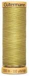 G&Atilde;&frac14;termann Natural Cotton Thread 110 YardsGolden Wheat