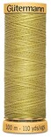 G&Atilde;&frac14;termann Natural Cotton Thread 110 YardsGolden Wheat