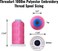 Threadart Polyester Machine Embroidery Thread By the Spool 1000M 40wt Hundreds of Color Options White No 101