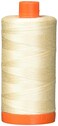 Aurifil A10502000 Mako Cotton Thread Solid 50WT 1422Yds Light Sand