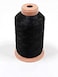 Embro All Purpose Extra Strong Heavy Duty Bonded Black Sewing Thread Great for QuiltingUpholstery Leather Denim Marine Outdoor and Camping Products T7069 210D3PLY 1400 Yards