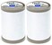 Coats & 2Pack COATS CLARK Dual Duty XP Heavy Thread 125Yard White