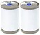Coats & 2Pack COATS CLARK Dual Duty XP Heavy Thread 125Yard White