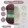 Baiyou 3x50g Beginners Chocolate Brown Yarn 260 Yards Chocolate Brown Yarn for Crocheting Knitting EasytoSee Stitches Worsted Medium 4 Chunky Thick Cotton Nylon Blend Yarn Yarn for Crocheting