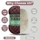Baiyou 3x50g Beginners Chocolate Brown Yarn 260 Yards Chocolate Brown Yarn for Crocheting Knitting EasytoSee Stitches Worsted Medium 4 Chunky Thick Cotton Nylon Blend Yarn Yarn for Crocheting