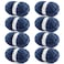 NDICANG 8 Pack Chunky Yarn for Hand Knitting Chunky Chenille Blanket Yarn for Crocheting Jumbo Fluffy Yarn for Crochet Super Bulky Yarn 25 yds 77 oz Each Skein Tibetan Blue