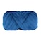 Moon Waves Chunky Cotton Yarn for Arm Knitting Crochet Super Saver Jumbo Giant Bulky Premier Yarn for Making Pets House Blanket Royal Blue