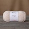 Lerchiyar Cotton Bamboo and Linen Blended Yarn DK Light Worsted Weight 2 Packages of 100g352oz Per Skein 50g120yards 02 Apricot White