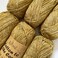 KnitPal Cotton to The Core Cotton Yarn for Crocheting 6Pack 852 Yds 300G Free Patterns Beginners Friendly Soft Baby Yarn for Knitting 3 DK Light Worsted Weight Butterscotch Brown