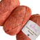 KnitPal Cotton to The Core Worsted Weight Yarn for Crocheting 3Pack 654Yds 300G Free Patterns Beginners Friendly Soft Cotton Yarn for Knitting 4 Medium Worsted Weight Fresh Peach
