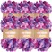 BambooMN JubileeYarn Fun Finger Loops Yarn Nyx 100gSkein 6 Skeins