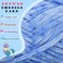 JOYTAG Velvet Chenille Yarn for Crocheting Knitting Sky Blue Soft Fluffy Plush Thick Bulky Chunky 100g