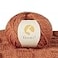Gisimo 100 Merino Wool Yarn 3Ply Luxurious and Soft Yarn for Hand Knitting Crocheting Amber 1Ball