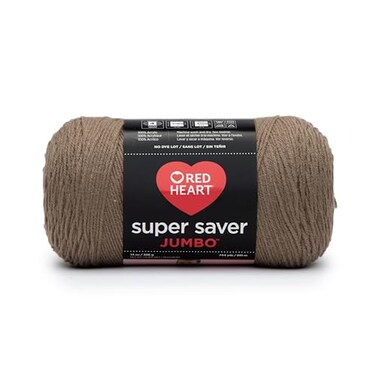Red Heart Super Saver Jumbo Yarn Cafe Latte