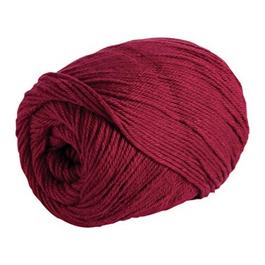 Knit Picks Dishie Worsted Weight 100 Cotton Yarn Red 100 g Pomegranate