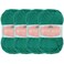BambooMN JubileeYarn Cotton Select Yarn 50gSkein Sport Weight Sea Green 4 Skeins