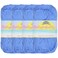 BambooMN JubileeYarn Delightfully Fine Yarn 50gSkein Lace Bamboo Rayon Blue Sky 4 Skeins